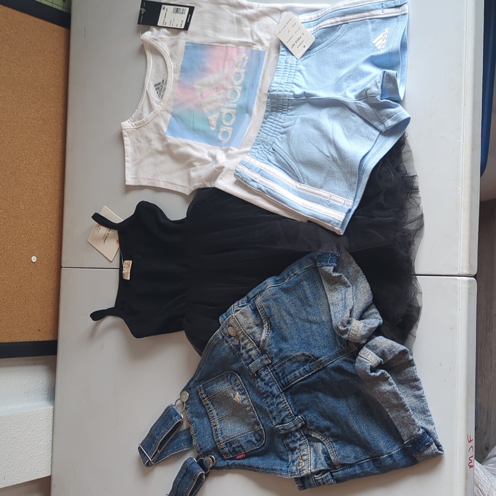 3T Adidas Levi's Tutu Bundle NWT